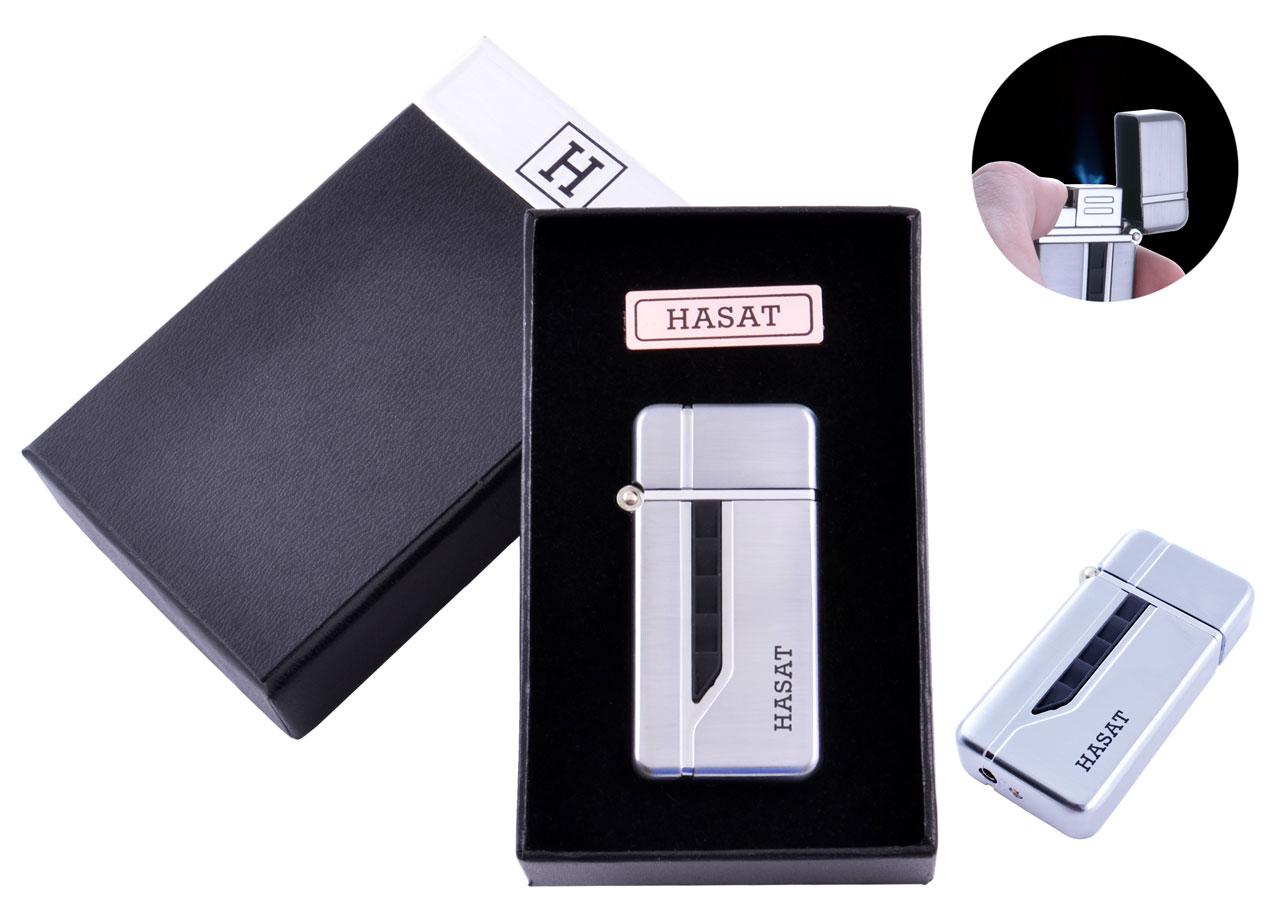 

Зажигалка в подарочной коробке Blast (Турбо пламя) Silver
