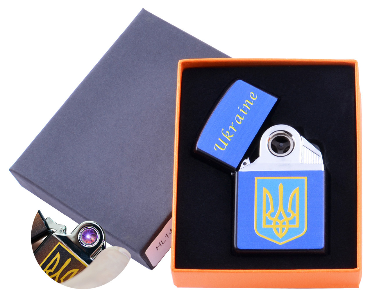 

Электроимпульсная зажигалка Украина (USB) Type H