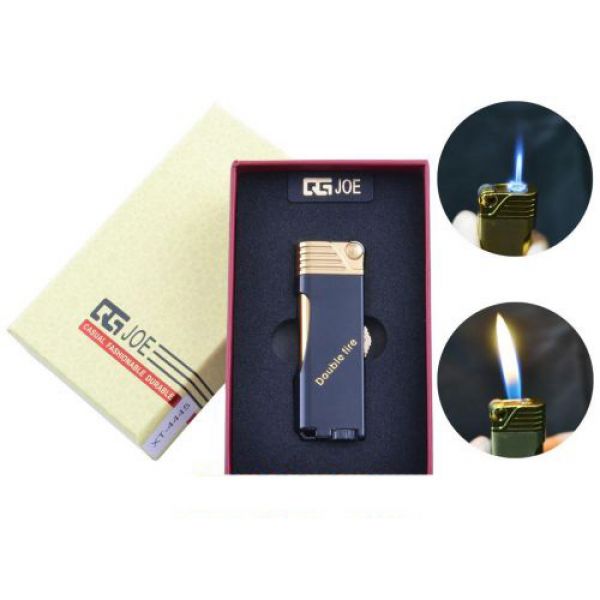 

Зажигалка подарочная JOE (Острое + обычное пламя) Double B