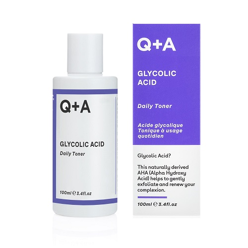 Отшелушивающий тонер с гликолевой кислотой Q+A Glycolic Acid Daily ...