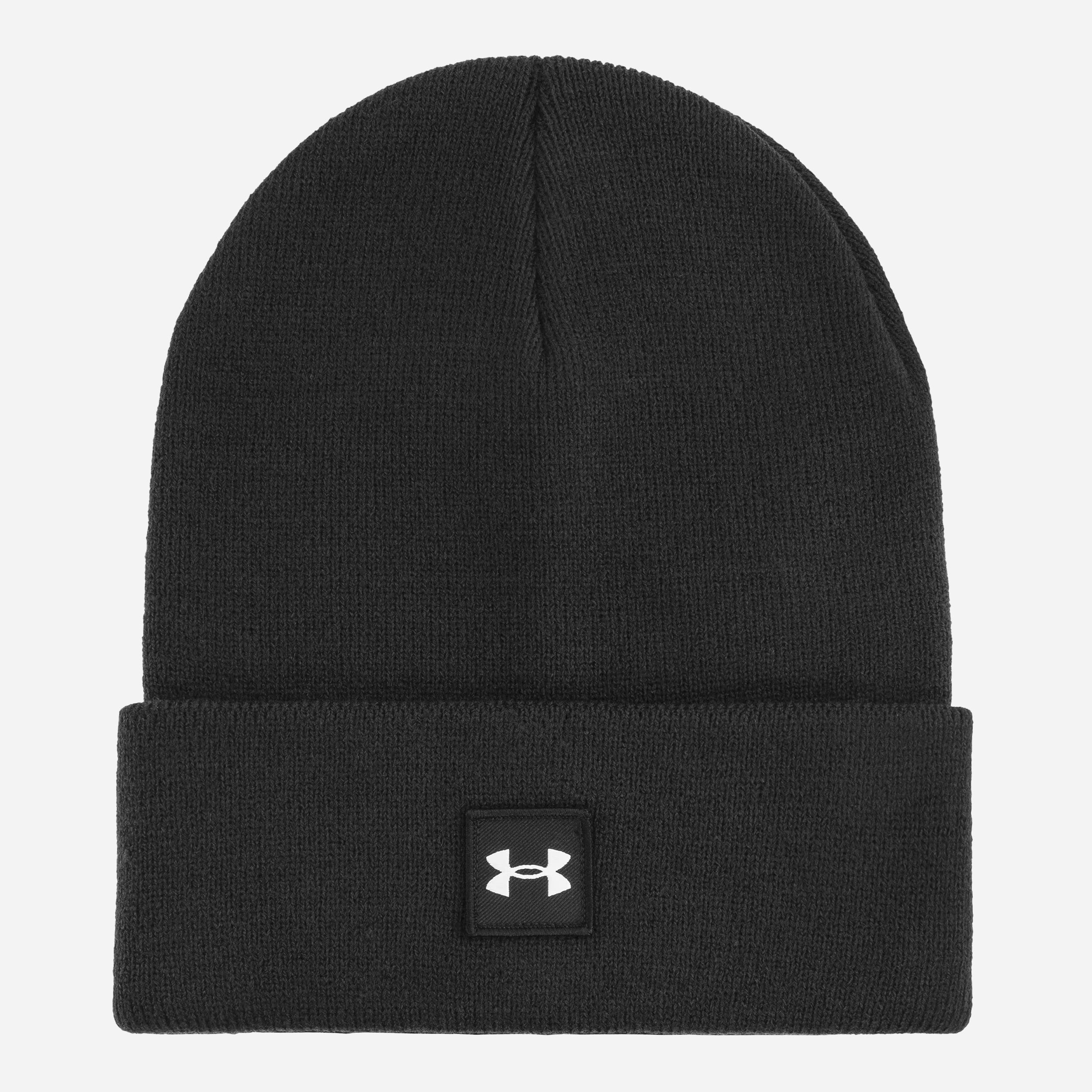 Акція на Шапка чоловіча Under Armour UA Halftime Shallow Cuff 1379990-001 OSFM One Size Чорна від Rozetka