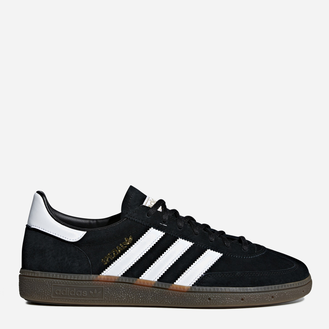 Акція на Чоловічі кеди низькі Adidas Handball Spezial DB3021 41.5 (7.5UK) 26 см Cblack/Ftwwht/Gum5 від Rozetka