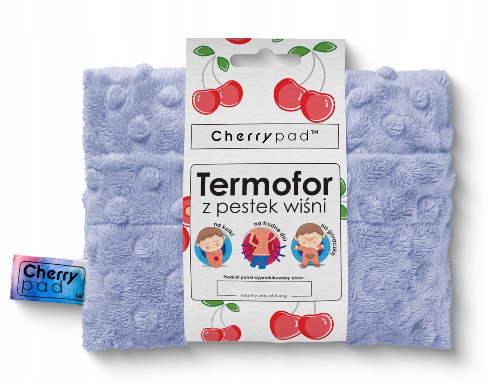 Грілка Nature Solution Cherrypad з кісточок вишні для малюків від ...