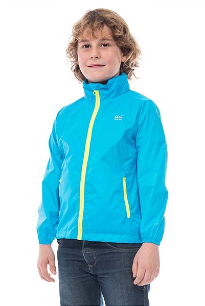 

Мембранная куртка-дождевик Mac in a Sac Neon Kids 11-13 р Neon blue