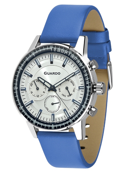 

Мужские наручные часы Guardo 012287-3 (SWBL)