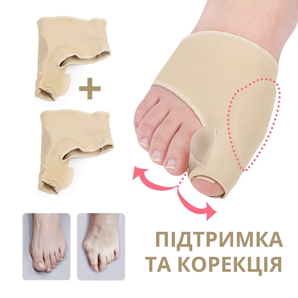 Вальгусные корректоры-бандажи больших пальцев ног (L) от продавца: Pro ...