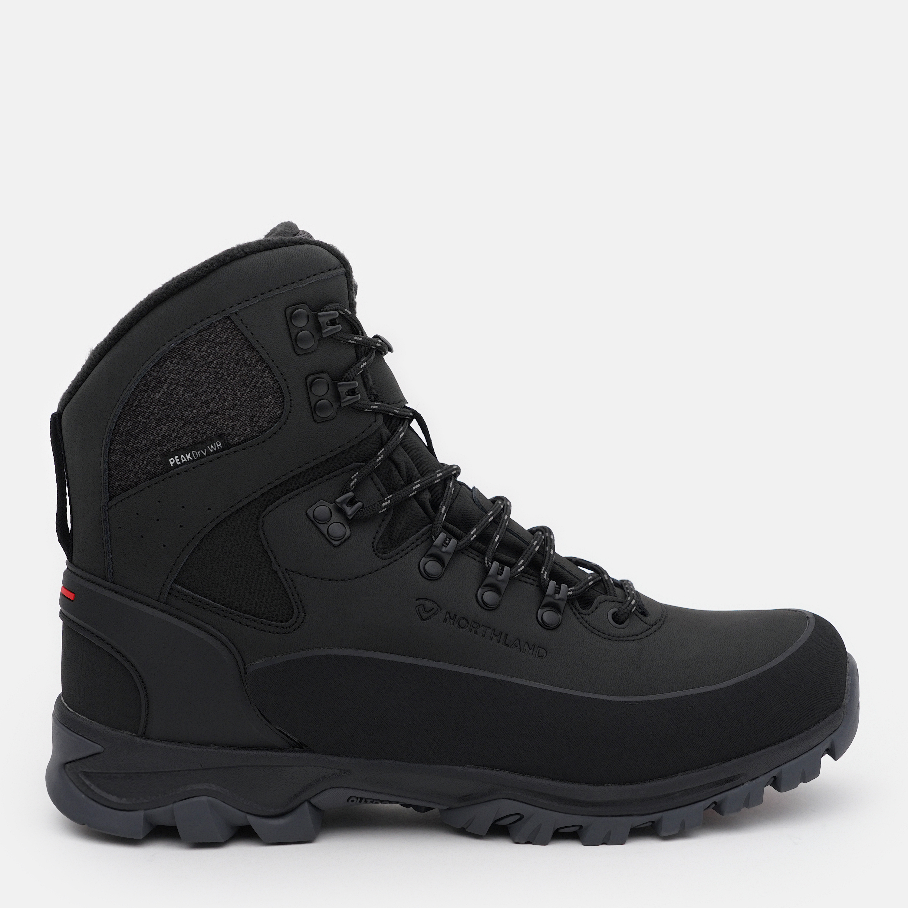 Акция на Чоловічі зимові черевики Northland Alpes Winterhike 400 Men'S Boots 111275-99 40 25 см Чорні от Rozetka