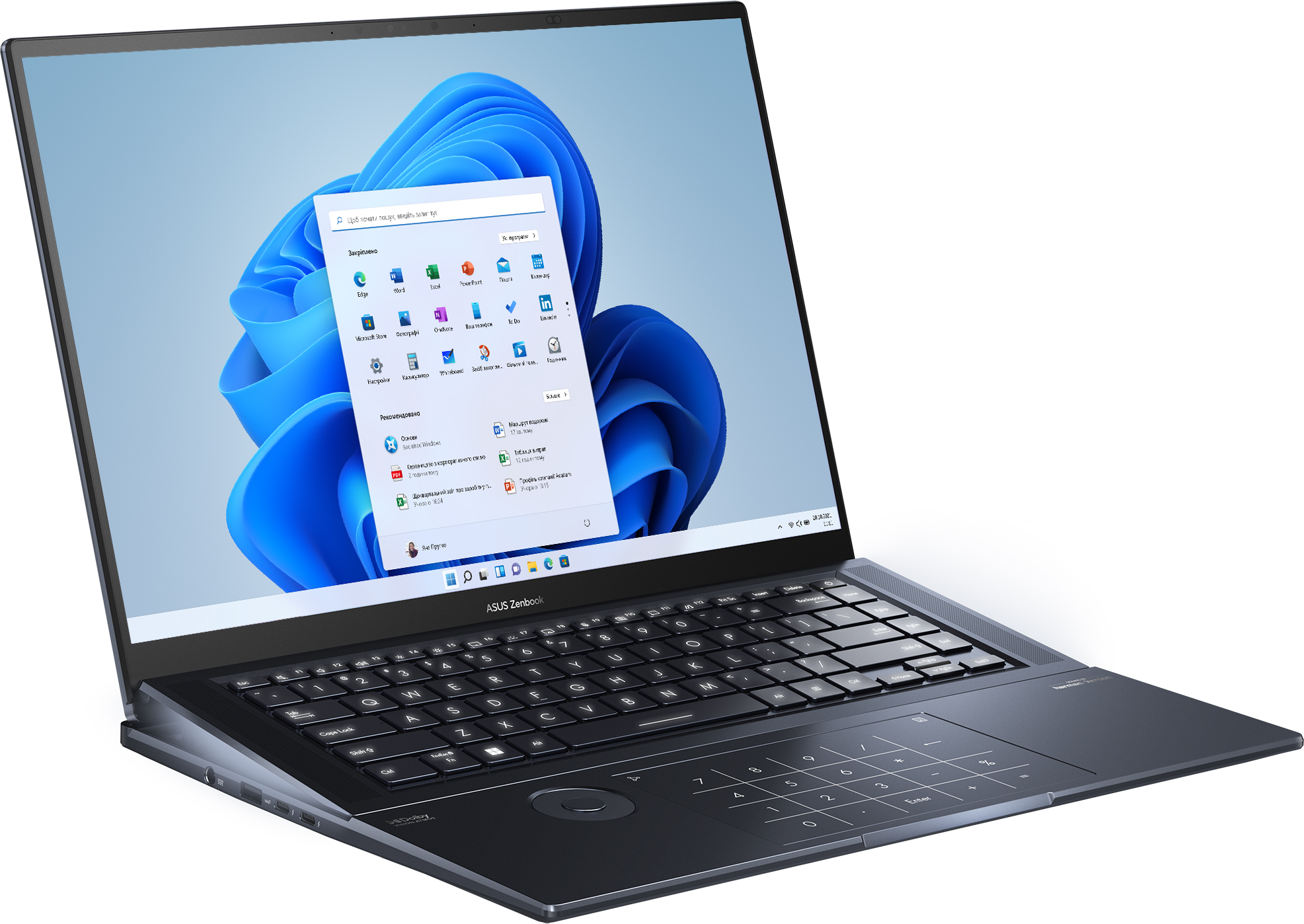 Ноутбук 16" Asus UX7602ZM-ME174W OLED/3840x2400/Intel Core i9/32ГБ/1ТБ ...