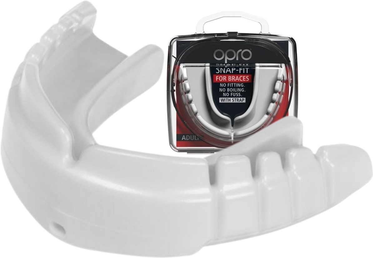 Капа OPRO Snap-Fit Braces под брекеты White (art.002318004) (SN_Braces ...