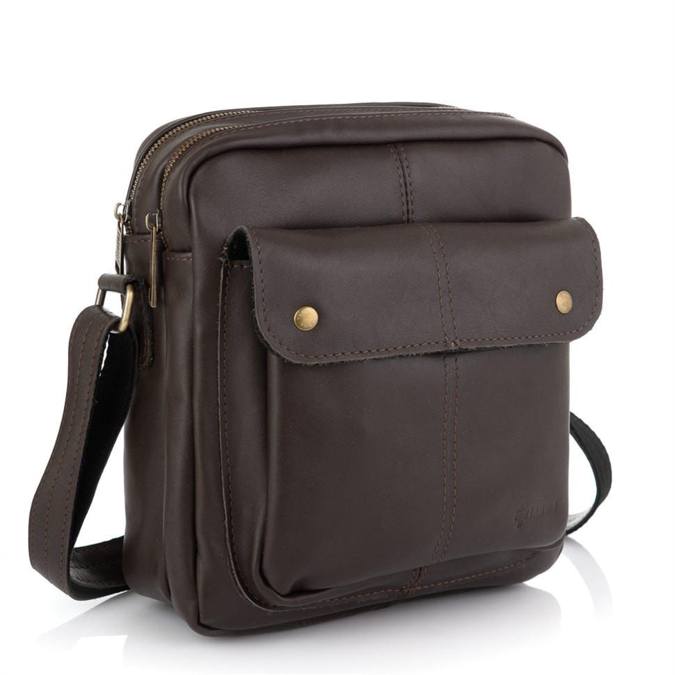 Сумка мессенджер из натуральной кожи для мужчин GC-60122-3md бренда ...