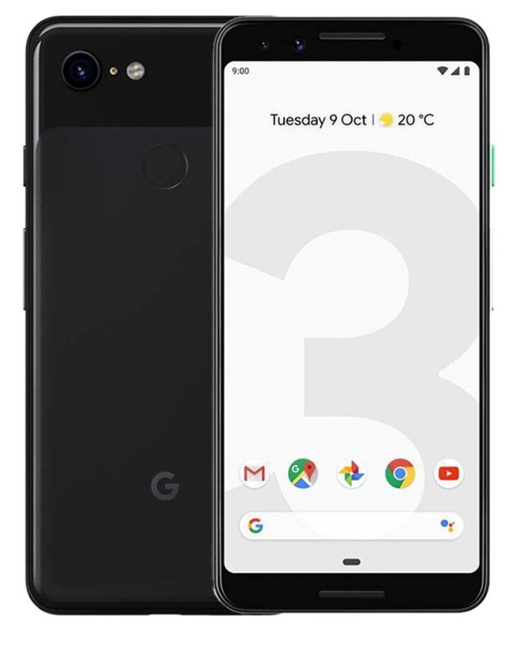 Google Pixel 3 128GB Just Black (F00937423) – фото, отзывы