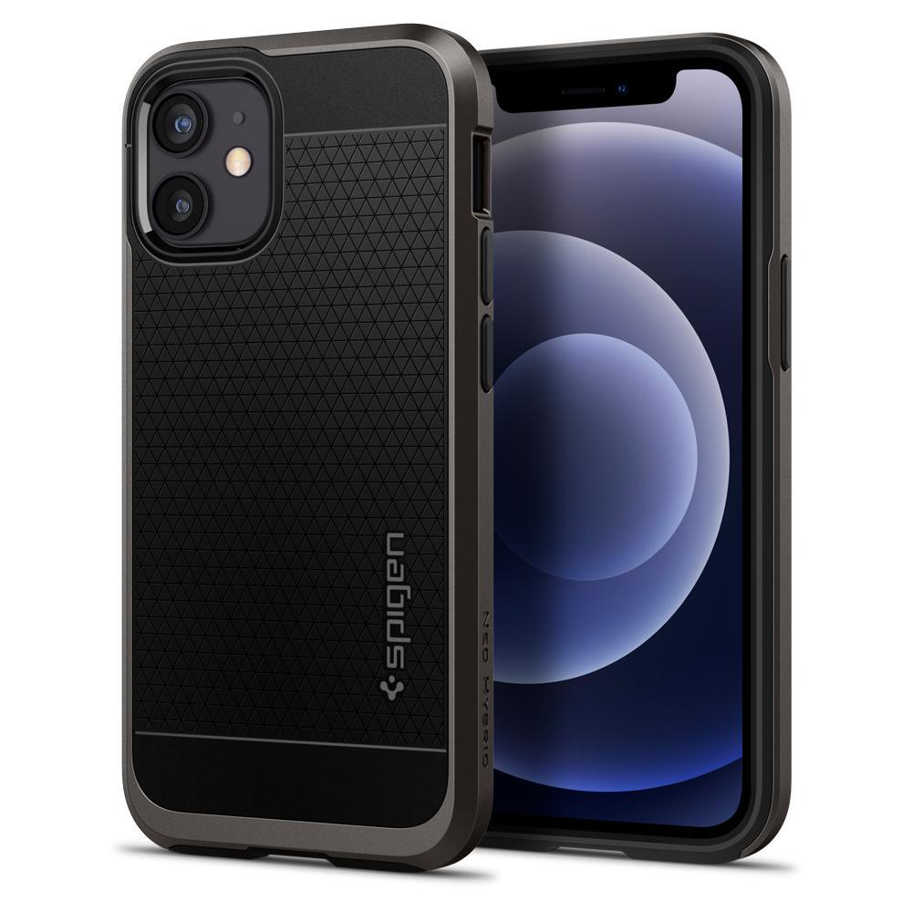 

Чехол Spigen Neo Hybrid для iPhone 12 Mini Gunmetal