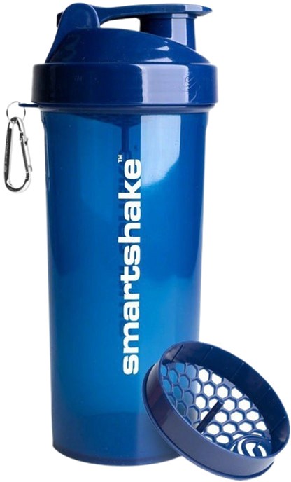 Шейкер спортивный SmartShake Lite 1 л Glossy-Navy Blue (10611402 ...