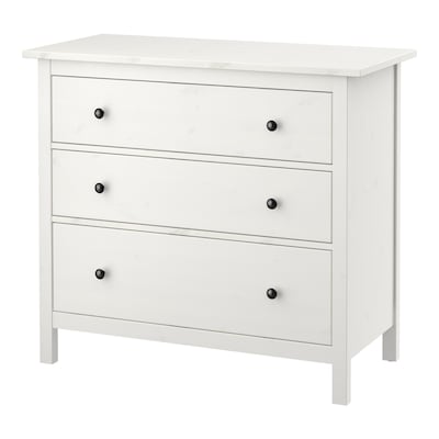 

Комод с 3 ящиками IKEA HEMNES белая морилка (804.247.45)