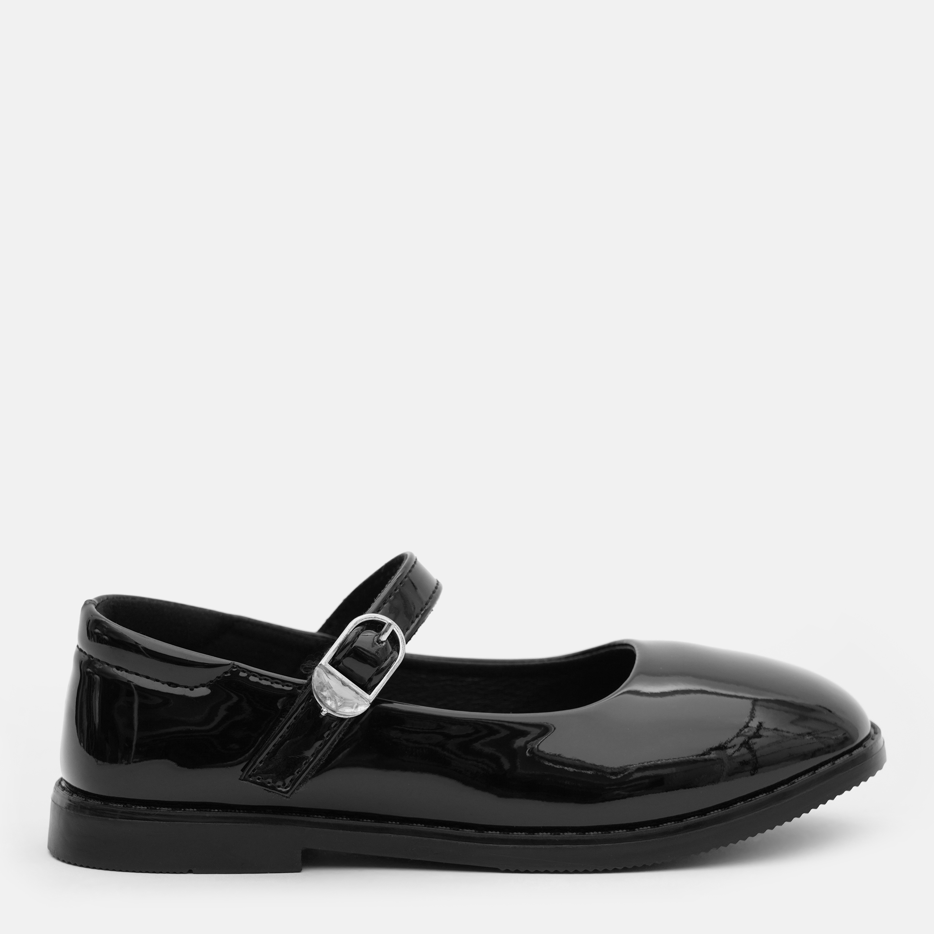 Акція на Дитячі туфлі для дівчинки Apawwa MC264 Black 26 Чорні від Rozetka