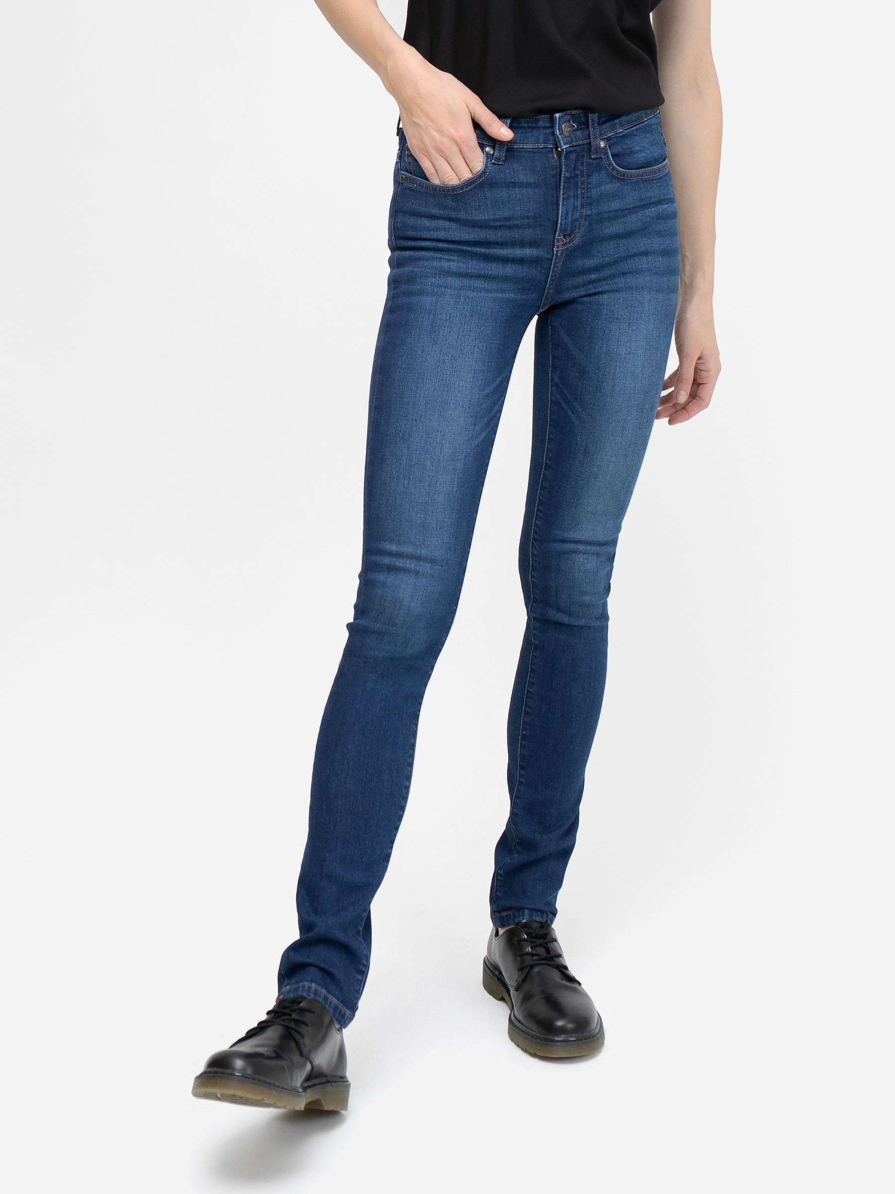 Акція на Джинси жіночі Big Star 115015 Medium Jeans-399 W33L30 Сині від Rozetka