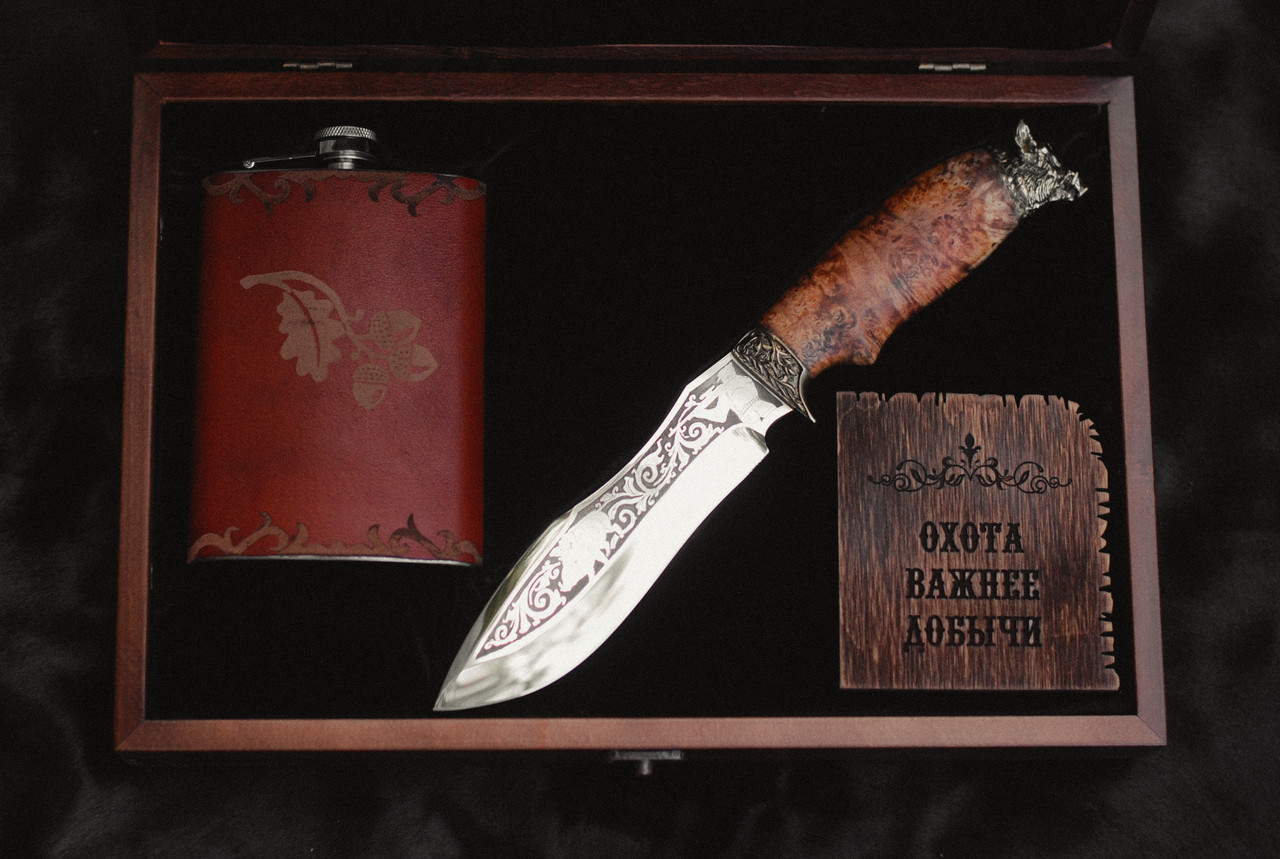 

Подарочный набор R.A. Knives Кабан в кейсе