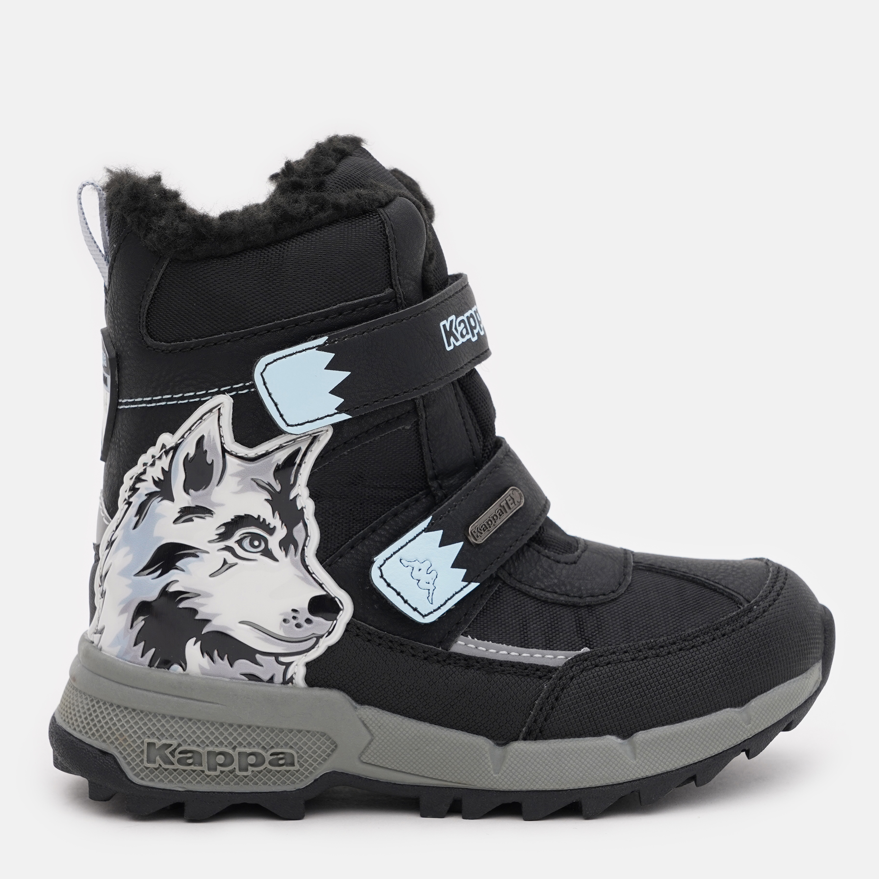 Акція на Дитячі зимові черевики для хлопчика Kappa Claw Ii Tex K 261044K-1165 29 Black/Ice від Rozetka