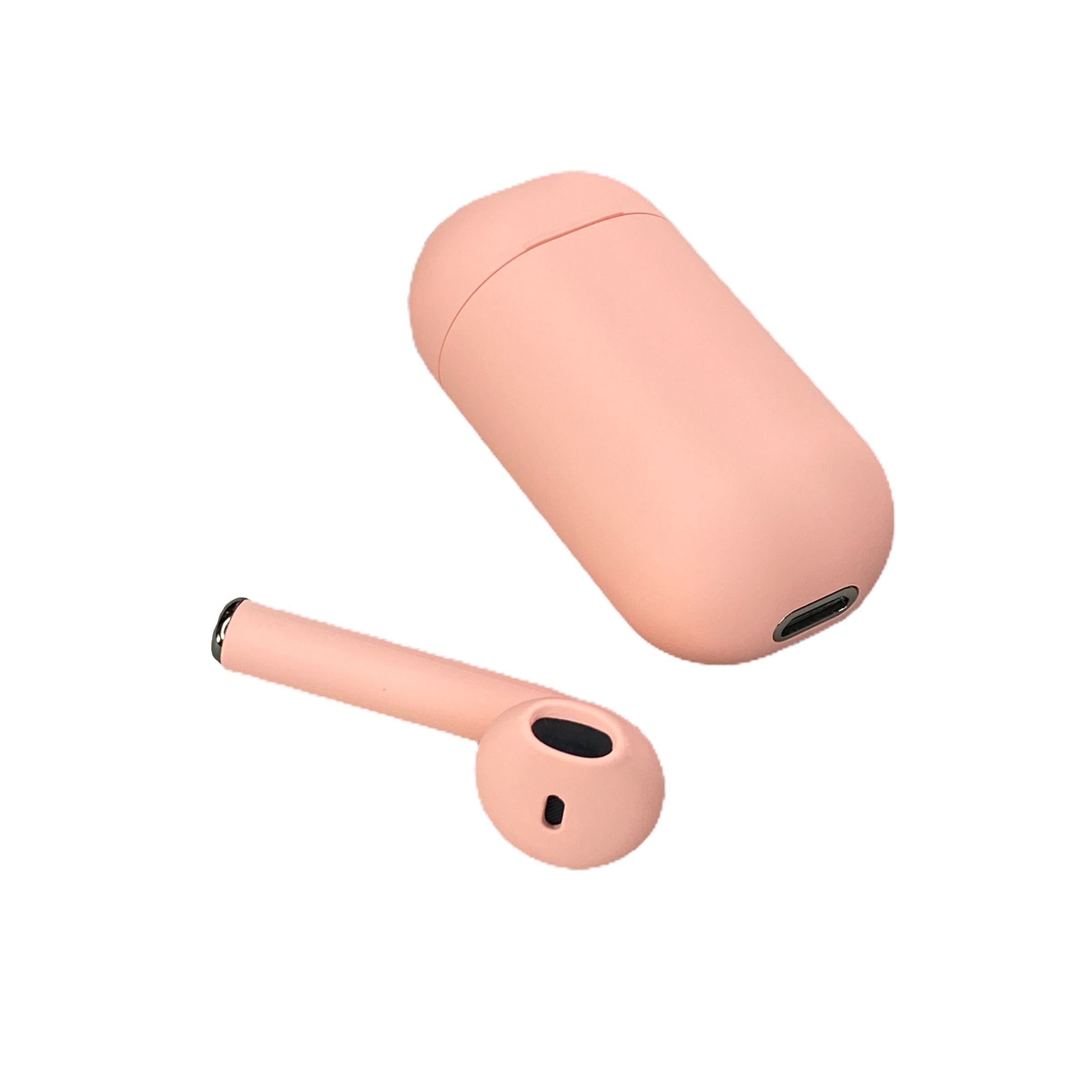 

Inpods One беспроводной моно наушник с поддержкой Siri розовый + блок зарядки