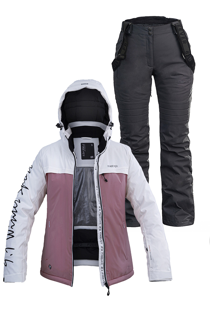 Женский лыжный костюм FREEVER 21714-522 пудра 4XL от продавца: FRV – в ...