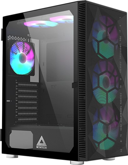 Корпус Montech X3 Mesh Black – фото, відгуки, характеристики в інтернет ...