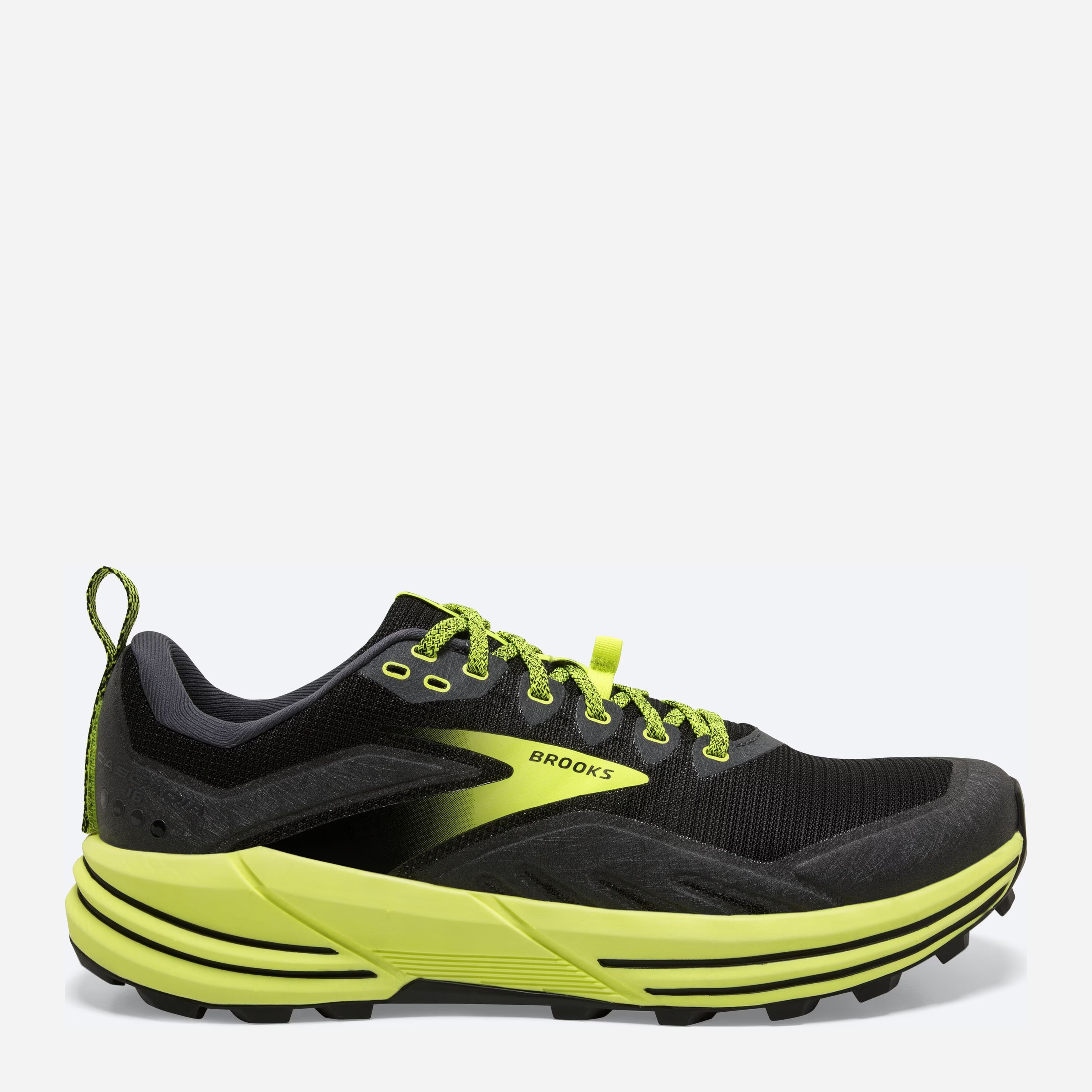 Акція на Чоловічі кросівки для бігу Brooks Cascadia 16 1103761D-029 46 (12US) 30 см Чорні від Rozetka