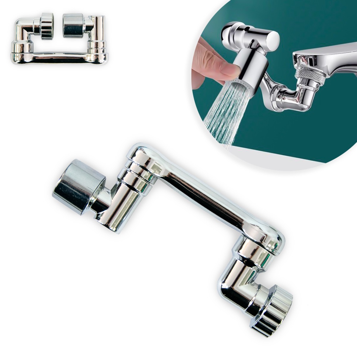 Насадка аератор на кран Faucet Splash Head 13/16"-1" аератор для ...