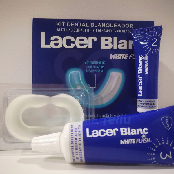 Lacer, Lacer Blanc White Flash Kit Dental Blanqueador, Farmacias 1000