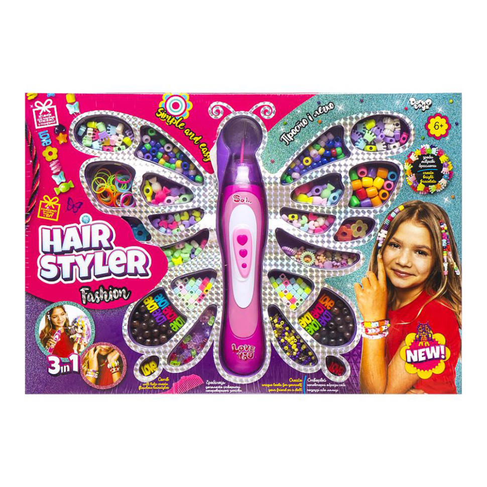 Набор креативного творчества "Hair Styler. Fashion" HS-01-01 станок для ...