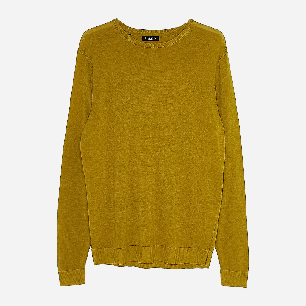Джемпер чоловічий Selected Homme XAZ270109EMMM L Гірчичний ...