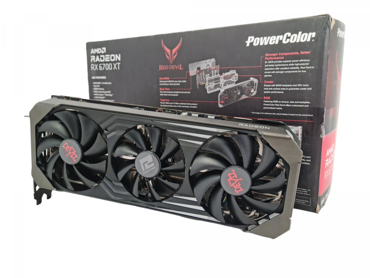 Відеокарта PowerColor Radeon RX 6700 XT Red Devil 12GB (AXRX 6700XT ...