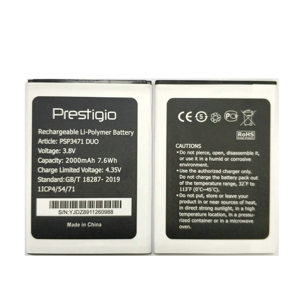 Аккумулятор для Prestigio PSP3471 Wize Q3 Duo 2000 mAh – фото, отзывы,  характеристики в интернет-магазине ROZETKA от продавца: PointAks | Купить в  Украине: Киеве, Харькове, Днепре, Одессе, Запорожье, Львове