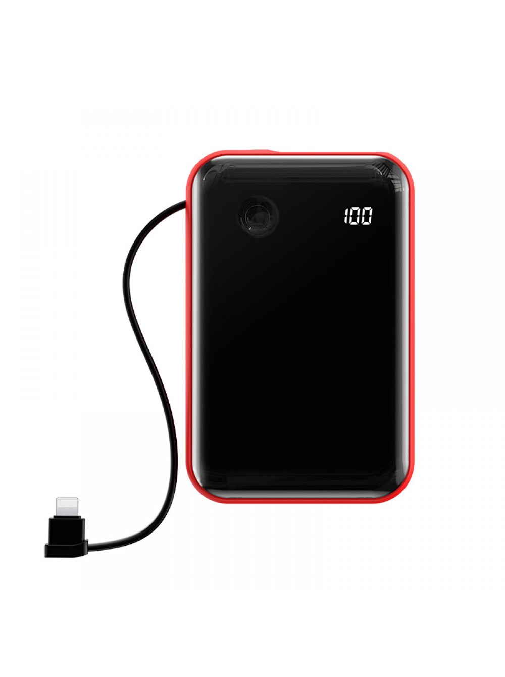 

Портативная батарея 10000 mAh BASEUS MINI S DIGITAL DISPLAY 3A POWER BANK RED