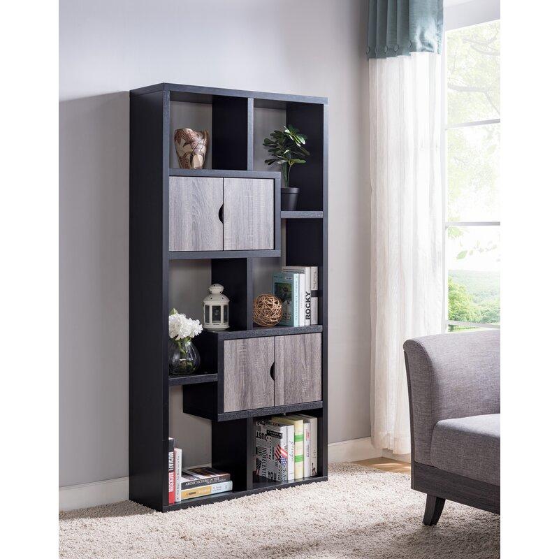 

Книжный шкаф Blevins геометрический с дверками - Little Room Baby House (WFR-100549-1036)