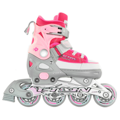 Роликовые коньки Action Anny Рожеві 29-32 (PW-126B-13-2PINK/29-32 ...