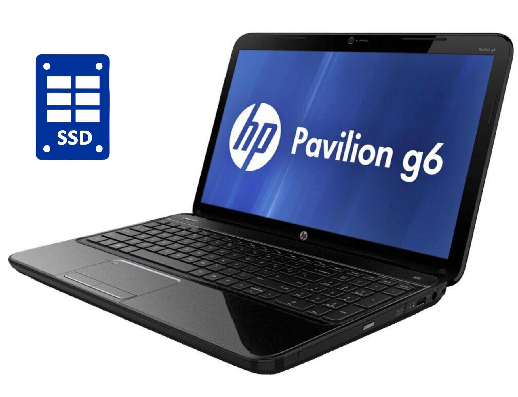 Ноутбук HP Pavilion G6 / 15.6" (1366x768) TN / Intel Core i3-2330M (2 ...