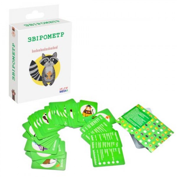 

Карточная игра "Зверометр" (укр) 48009
