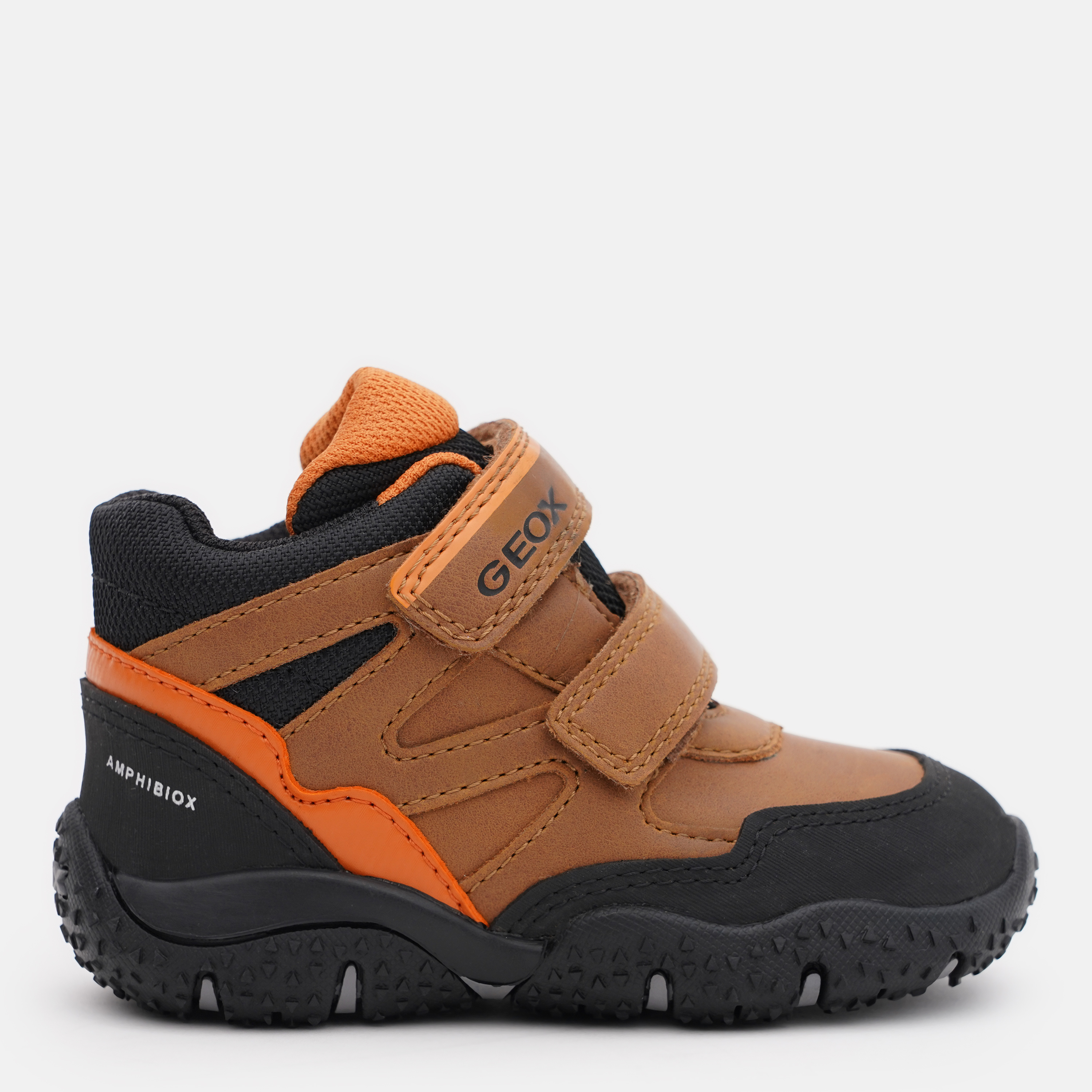 Акция на Дитячі демисезонні черевики для хлопчика Geox Baltic Boy B2620A-0ME50-C6556 22 Коричневі от Rozetka