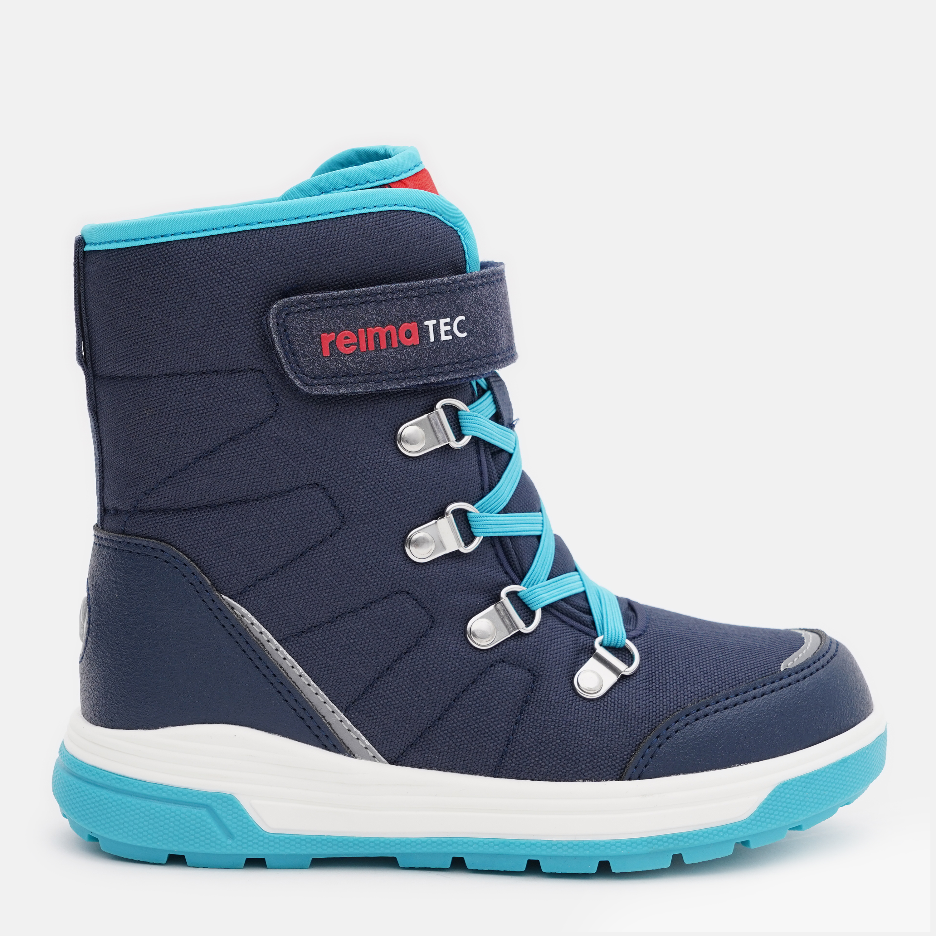 Акция на Дитячі зимові черевики для хлопчика Reima Quicker 5400025A-6980 31 Темно-сині от Rozetka