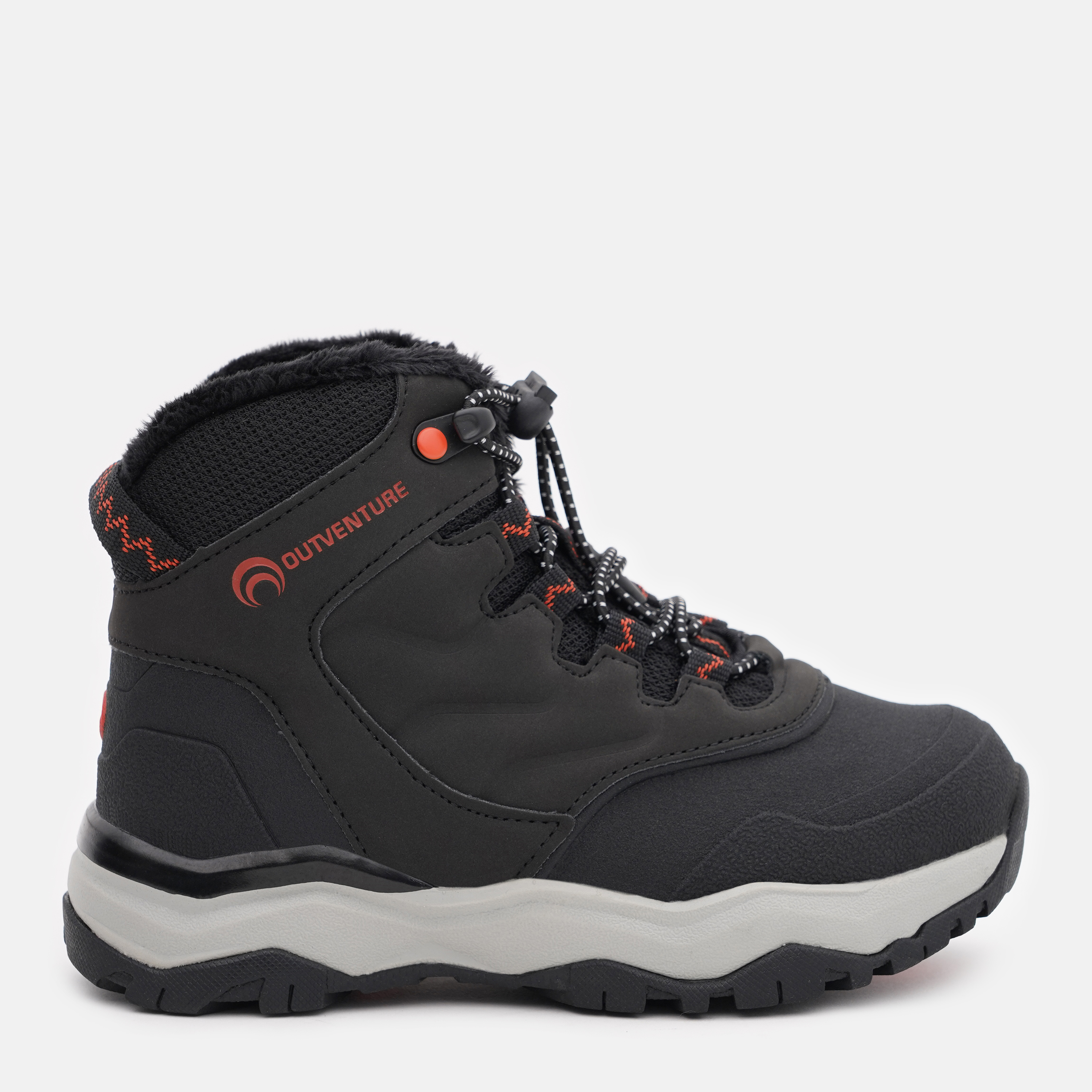 Акція на Підліткові черевики для хлопчика Outventure Crater B Kids' Boots 104332OUT-99 36 Чорні від Rozetka