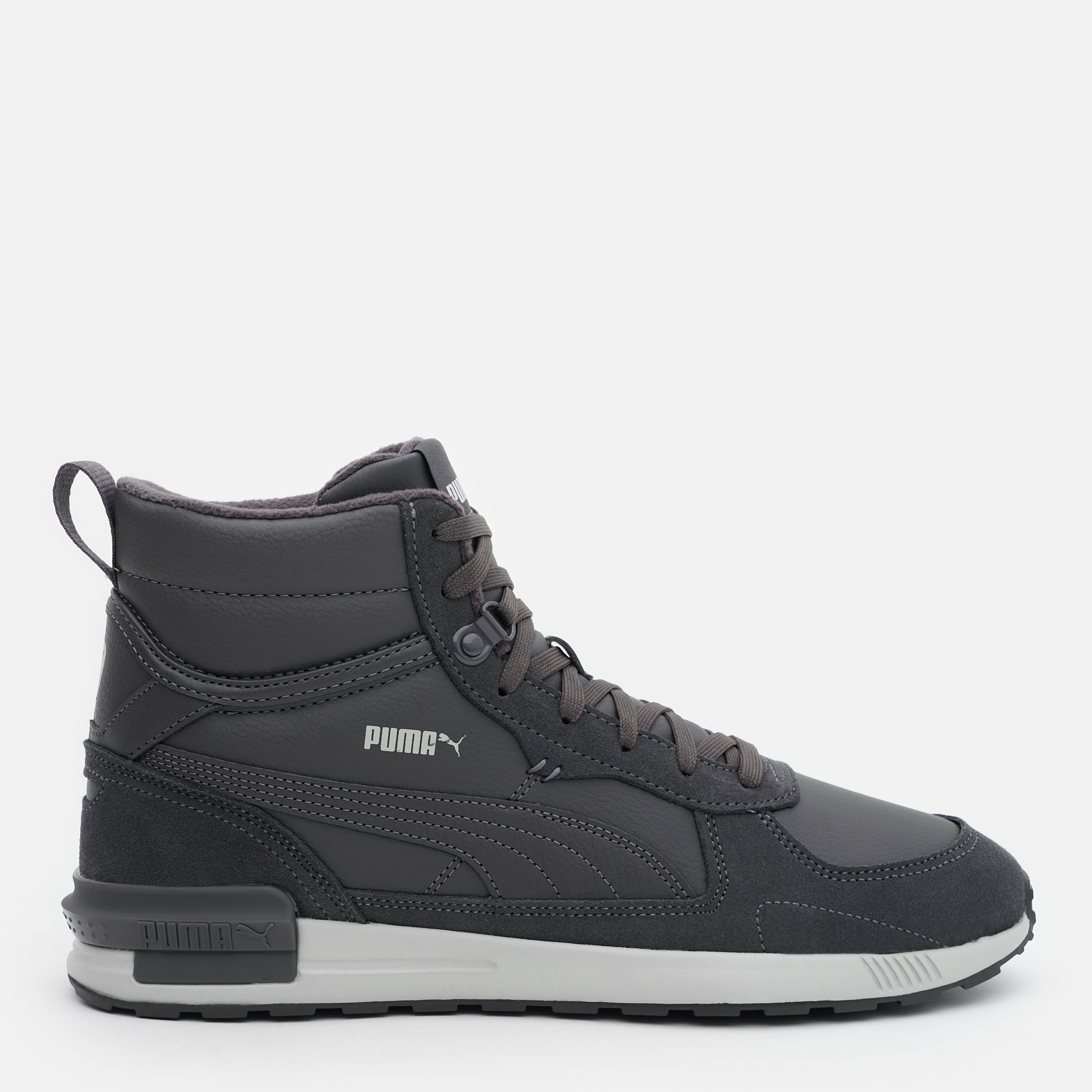 Акція на Чоловічі зимові черевики високі Puma Graviton Mid 38320406 43 (9UK) 28 см Dark Coal-Dark Coal-Ash Gray від Rozetka