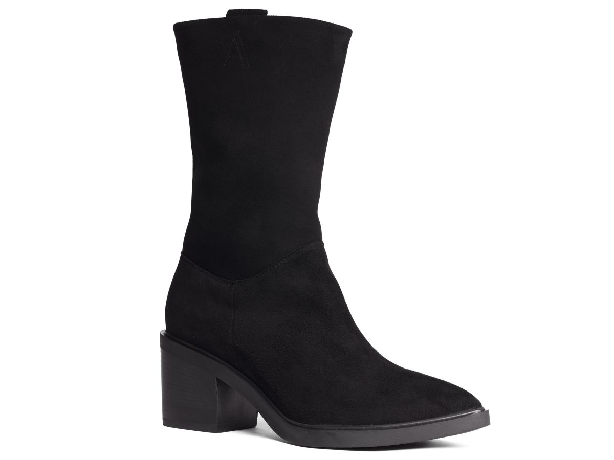 Замшевые полусапоги ALPINO 38 Черный 4497 от продавца: RICH SHOES – в ...