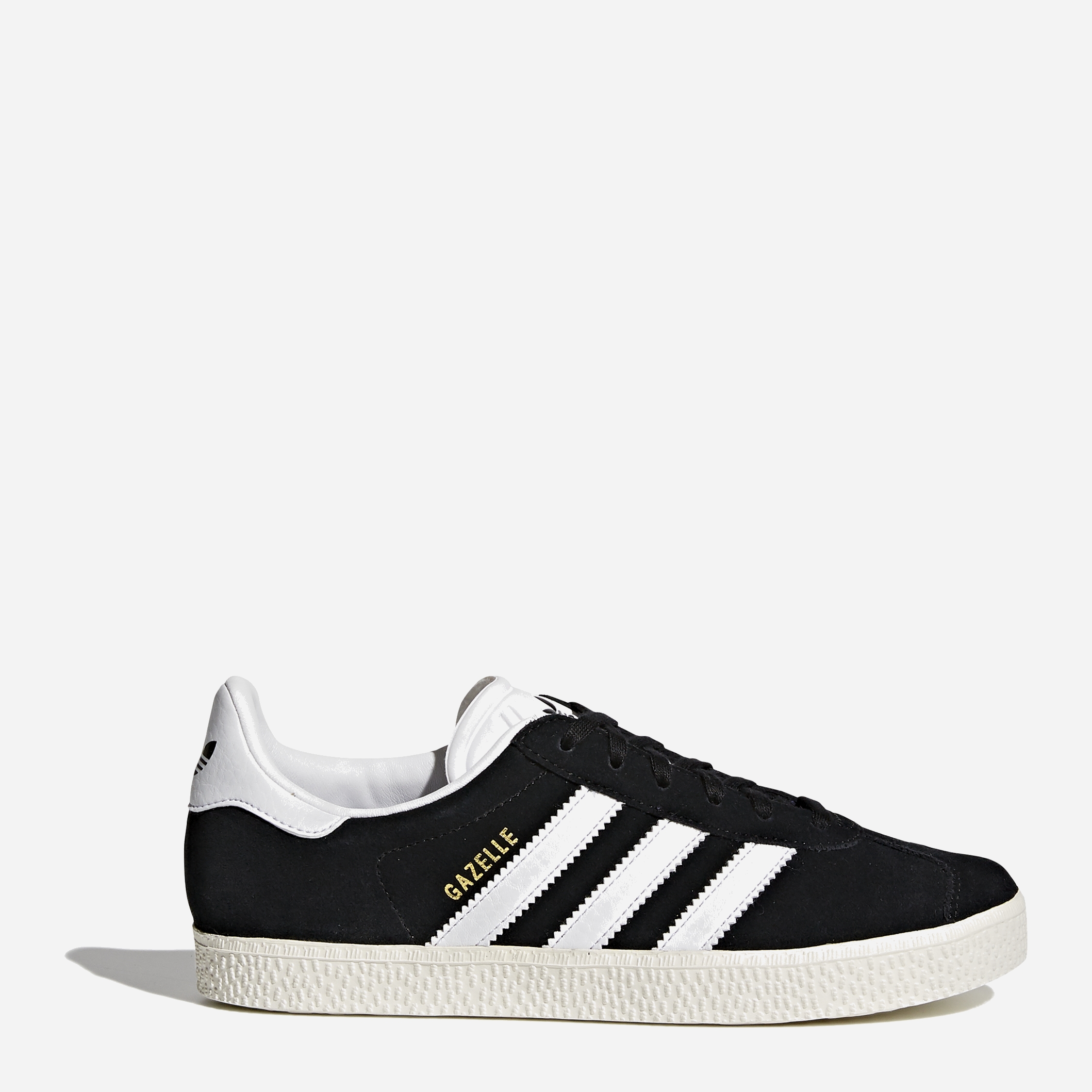 Акція на Підліткові кеди для дівчинки Adidas Gazelle J BB2502 37 (4.5UK) Чорні від Rozetka