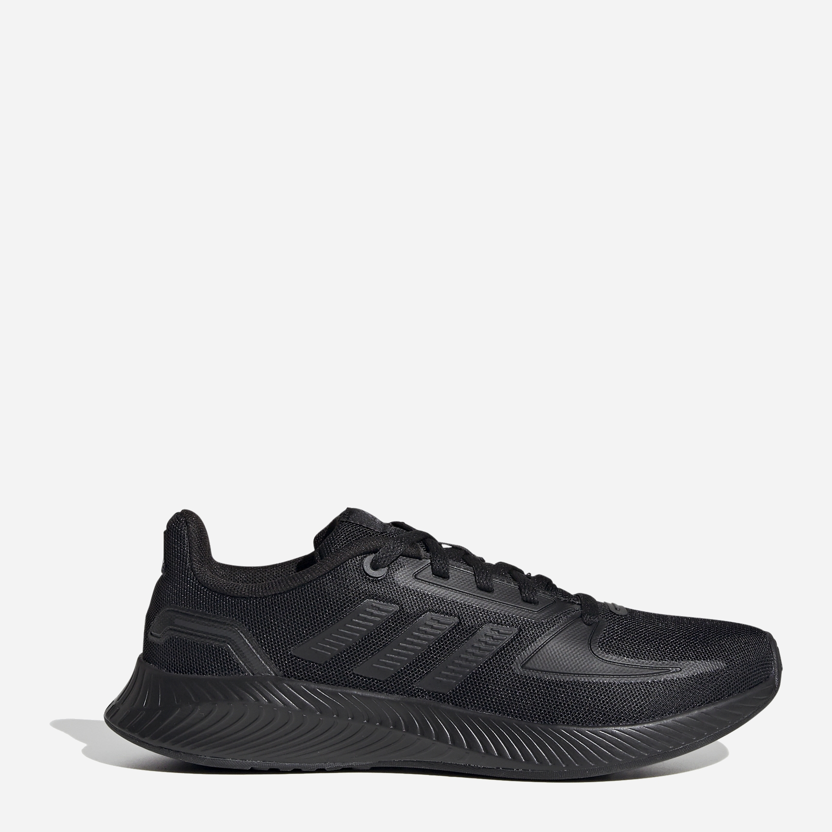 Акция на Підліткові кросівки для хлопчика Adidas Runfalcon 2.0 K FY9494 36 (4UK) Чорні от Rozetka