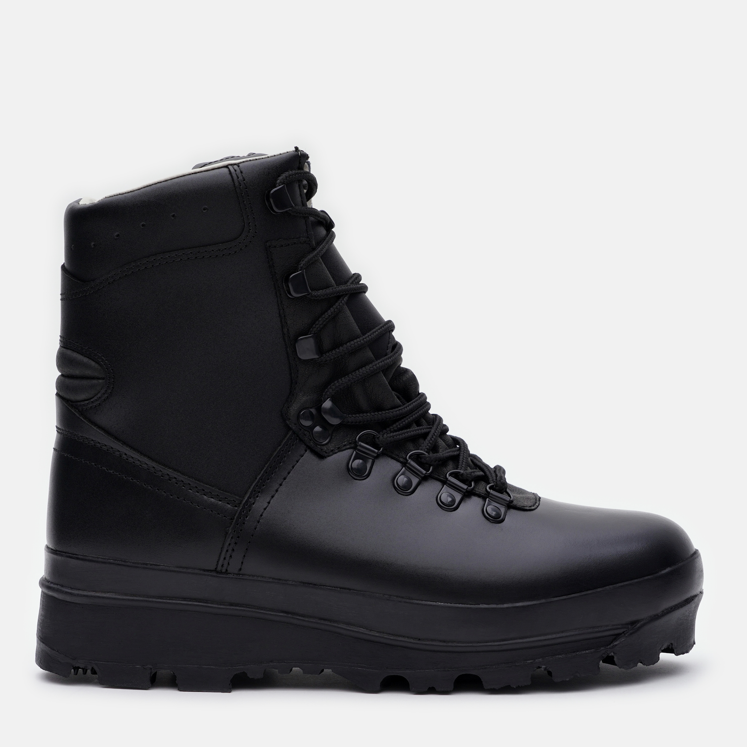 Акція на Чоловічі черевики високі MFH Mountain boots 18204 45 29 см Чорні від Rozetka
