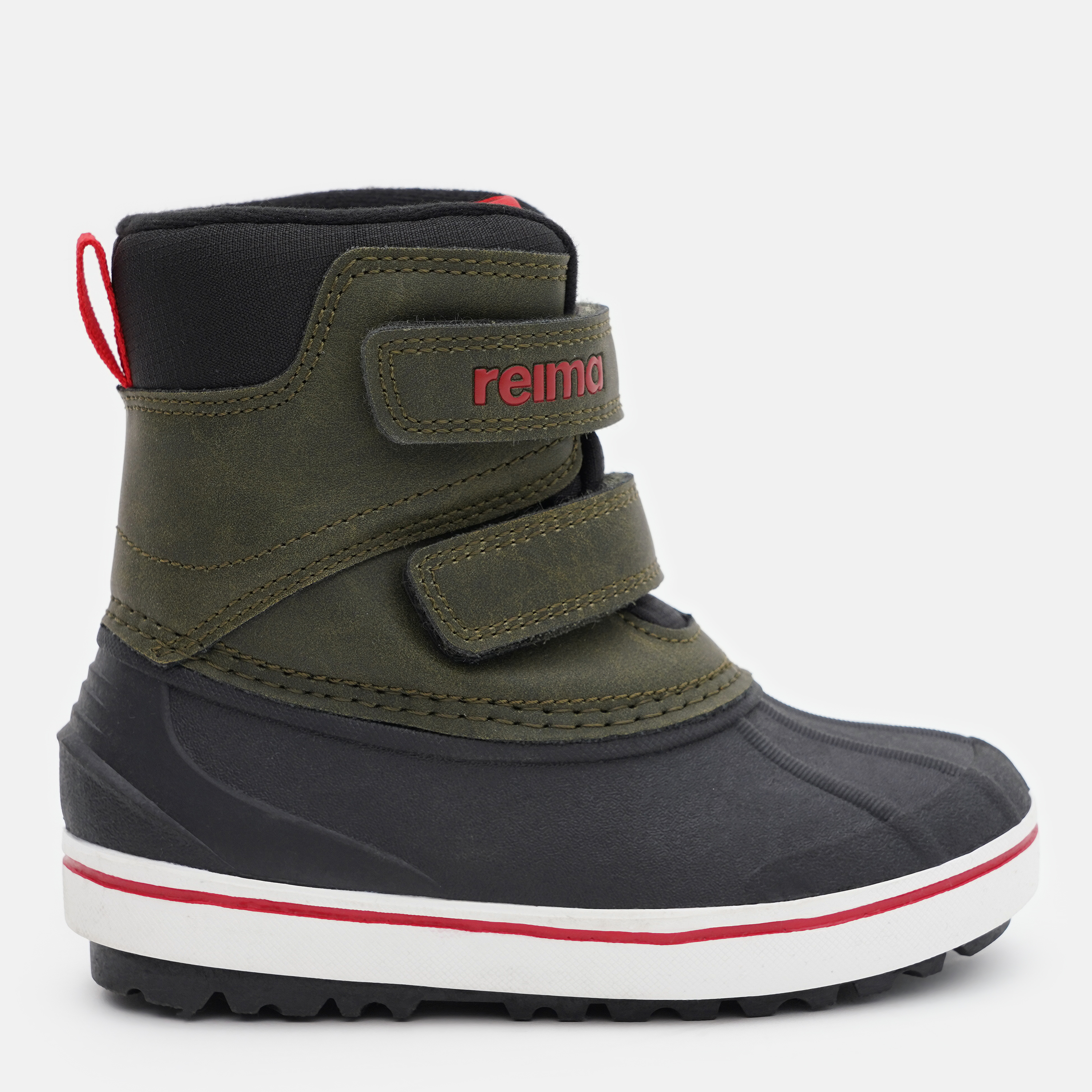 Акція на Дитячі зимові черевики для хлопчика Reima Coconi 5400027A-8930 28/29 Темно-зелені від Rozetka