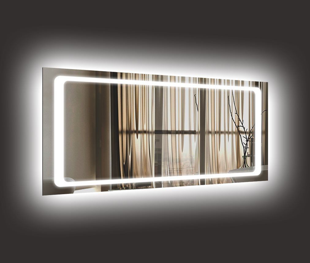 

Зеркало Adele + амбилайт (45x60 см), контурная LED подсветка