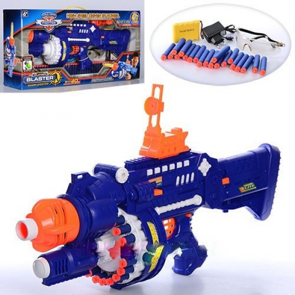 

Бластер Blaster SB250 На аккумуляторе с поролоновыми пулями