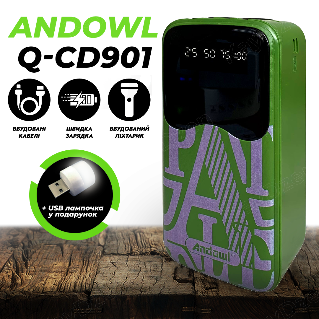 Power Bank Andowl 40.000 mAh Q-CD901