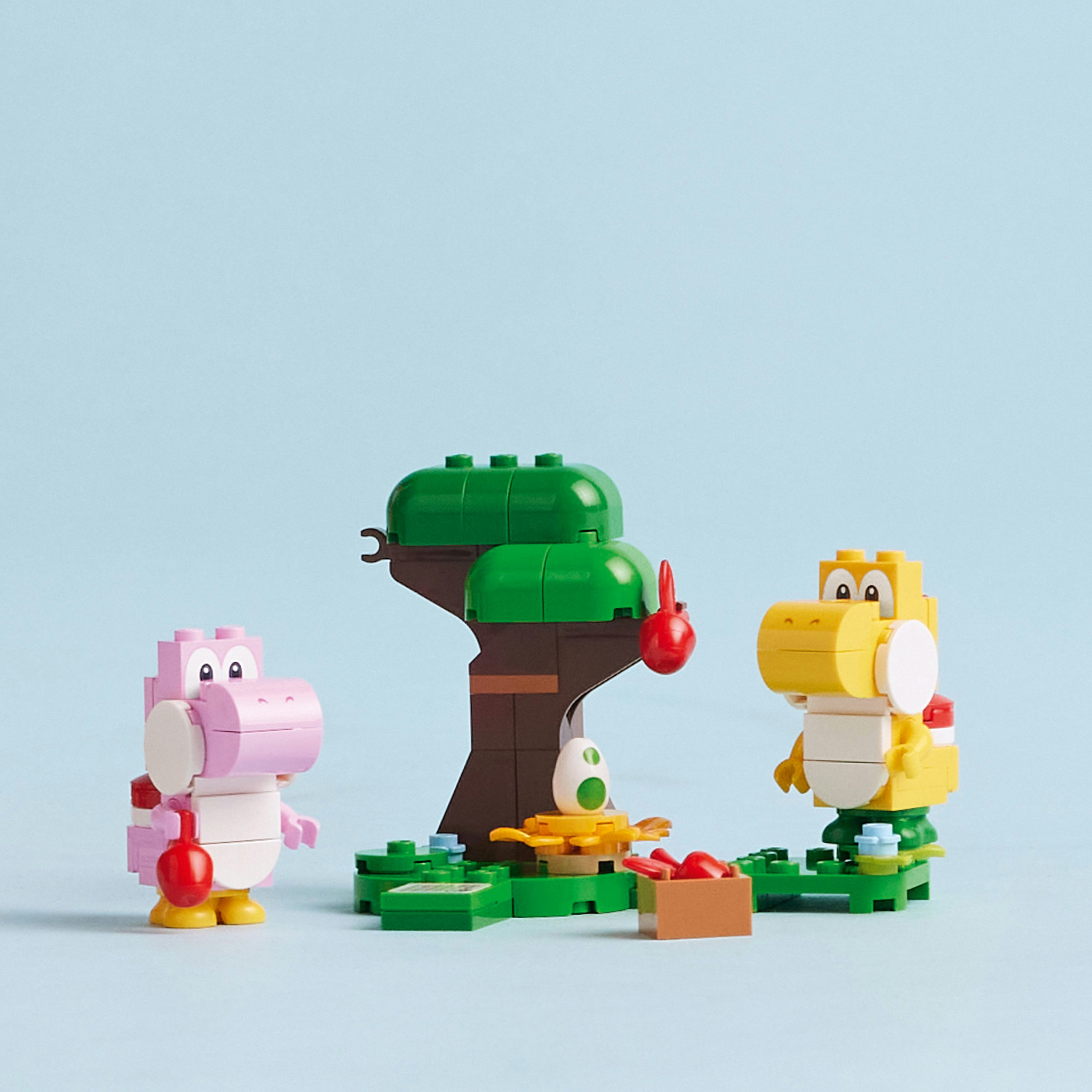 Конструктор LEGO Super Mario Прекрасный лес Yoshi Прекрасный лес Yoshi.  Дополнительный набор 107 деталей (71428) – фото, отзывы, характеристики в  интернет-магазине ROZETKA | Купить в Украине: Киеве, Харькове, Днепре,  Одессе, Запорожье, Львове